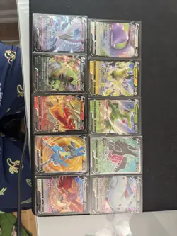 Lot of 10x Full Art Pokemon V Cards NM - Image 1
