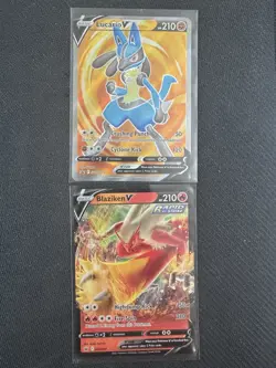 Lot of 10x Full Art Pokemon V Cards NM - Image 4
