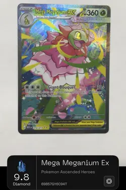 Pokemon 2026 Asc Heroes #272 Mega Meganium SIR - PSA 10 Contender - Image 1
