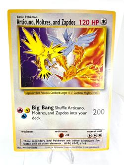 Articuno, Moltres, and Zapdos - Jumbo Promo - Pokemon - Creased - Image 1
