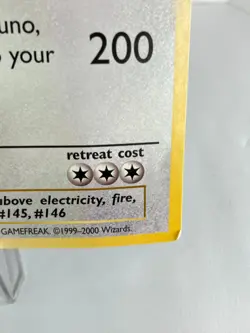 Articuno, Moltres, and Zapdos - Jumbo Promo - Pokemon - Creased - Image 2