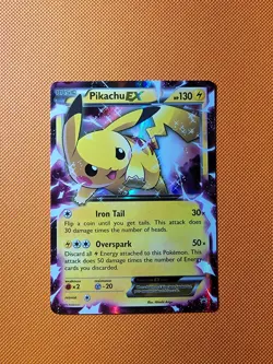 Pokemon: Pikachu EX - XY84 Black Star Promo - XY Promo - LP - Image 1