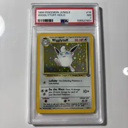 PSA 7 Near Mint 1999 Pokemon Jungle Set Wigglytuff Holo Foil English 16/64 - Image 1