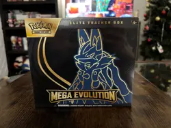 [FACTORY SEALED] Pokemon TCG Mega Evolution Lucario Elite Trainer Box ETB NEW - Image 1