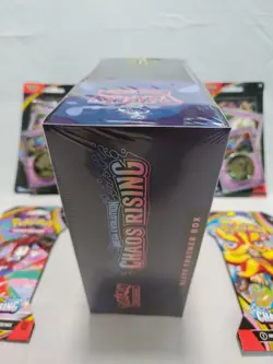 PokeMon TCG Mega Evolution Chaos Rising Elite Trainer Box & 4 Booster Packs NEW! - Image 5