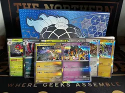 Pokemon Stellar Crown Set Starter (UC/C/R Holos And Revs) - Image 1