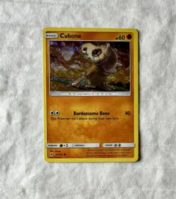 The Pokemon Company Cubone 057/131 Holo Basic 60 HP 2018 English - Image 1