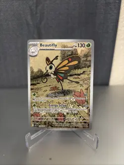Pokemon TCG Ascended Heroes 219/217 Beautifly Illustration Rare NM / M - Image 1