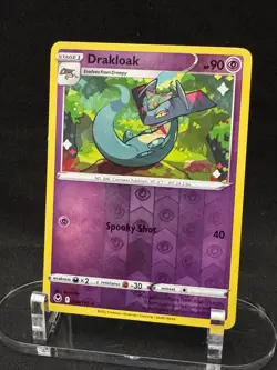 Drakloak 088/195 Uncommon Silver Tempest Pokemon Reverse Holo Near Mint - Image 1