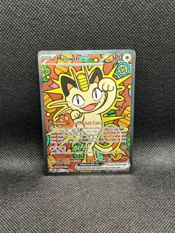 Pokemon TCG Meowth EX 121/088 S.I.R. Perfect Order Mint Condition Never Played - Image 2