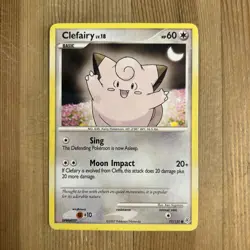 Clefairy - 77/130 - Common HP, English Pokemon Diamond and Pearl - Image 1