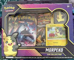 Pokemon Pin Collection Morpeko (3 Packs, 1 Foil & 1 Pin - Image 1