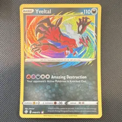 The Pokemon Company Yveltal 046/072 Shining Fates Holo Amazing Rare 110 HP Eng - Image 1