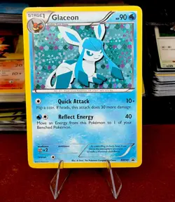 Glaceon BW90 LP Black And White Promo Cosmo Holo 2013 Pokemon English - Image 1