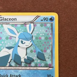 Glaceon BW90 LP Black And White Promo Cosmo Holo 2013 Pokemon English - Image 3