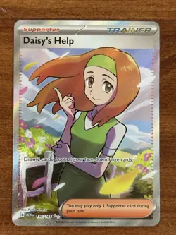 Daisy's Help 195/165 Sv: Scarlet & Violet 151 Holo Pokemon TCG - NM - Image 1