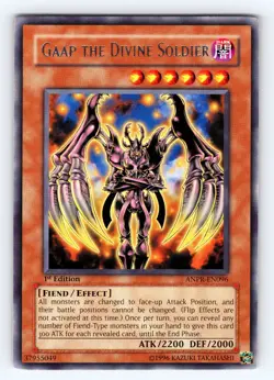 Yugioh Gaap the Divine Soldier ANPR-EN096 Rare - NM 💎 - Image 1