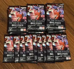 One Piece 16 The Time Of Battle Booster Packs Lot Of 26 - Image 1