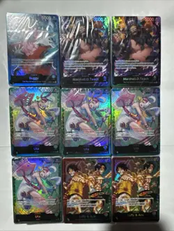 One Piece TCG Starter Deck X9 sealed deck only bundle / St30 - Image 1