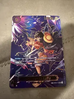 Monkey D Luffy SP OP09-119 OP13 Carrying On His Will Foil English One Piece TCG - Image 1