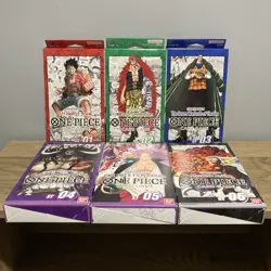 New One Piece TCG/CCG Starter Deck Bundle ST-01 to ST-06 (ENGLISH) – ALL SEALED - Image 3