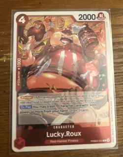 Lucky.Roux PRB02-003 R ONE PIECE The Best 2 - ONE PIECE TCG ENGLISH NM - Image 1