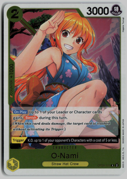 One Piece TCG - O-Nami OP06-101 Rare - Wings of the Captain - Image 1
