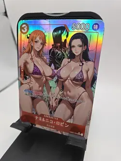 Waifu Cards Nami Nico Robin Yamato One Piece Anime Card Goddess Story CCG - Image 2