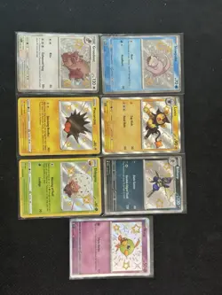Lot Of 7x Baby Shiny Pokemon Cards Rare Near Mint - Image 1