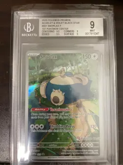 Snorlax - 051 (Pokemon Center Exclusive) 051 Sv: Scarlet & Violet Promo Cards... - Image 1