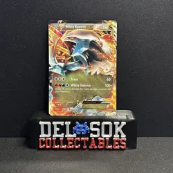 White Kyurem EX - 96/135 - Pokemon Plasma Storm Black & White Ultra Rare Card LP - Image 1