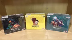 One Piece Card Game English Booster Box Lot of 3 *OP-06, OP-07, OP-08* | SEALED - Image 2