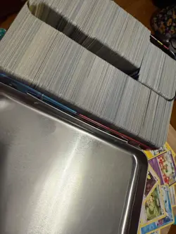 Pokemon Bulk Lot 1200+ Cards in Eevee Collector Tin Uncommon & Common TCG - Image 4