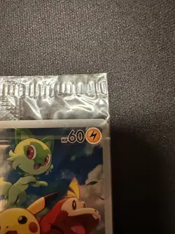 Pokemon Pikachu SVP 027 Black Star Sealed Promo Paldea Evolved Holo Card - Image 4