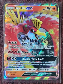 HO-OH GX Sun & Moon Sm57 Promo Pokemon Card - Image 1