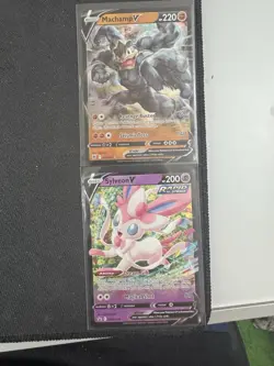 Lot of 10x Full Art Pokemon V Cards Near Mint - Image 2