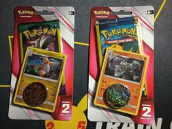 2 New Pokemon XY Evolutions Lost Thunder 2019 Blister 2 Pack Booster Card Lot - Image 1