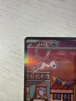 Mew EX 053 Scarlet & Violet Promo Holo Pokemon TCG Card LP-NM Condition - Image 5