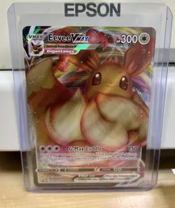 Eevee VMAX SWSH087 SWSH: Sword & Shield Promo Cards Holo - Image 1