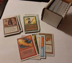 Magic The Gathering - 213 card Revised Edition MTG lot -- see photos of all - Image 1
