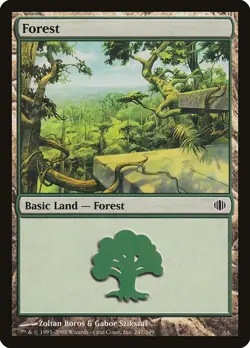 Forest (247) – Shards of Alara ALA – MTG Magic the Gathering - Image 1