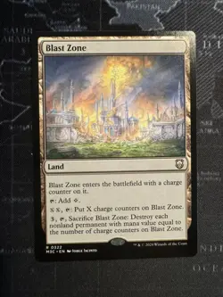 Blast Zone Magic the Gathering Commander Modern Horizons 3 M3C MH3 MTG NM - Image 1