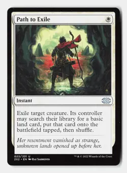 Path to Exile 23 Uncommon Double Masters 2022 Magic: The Gathering Near Mint - Image 1