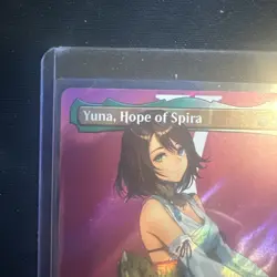Yuna, Hope of Spira (Borderless) (Surge Foil) Final Fantasy Foil - Image 5