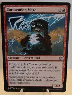 Coruscation Mage MTG Bloomburrow Regular - Image 1