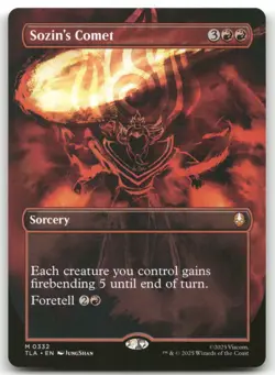 Sozin's Comet Borderless MTG Avatar: The Last Airbender 332 M NM - Image 1