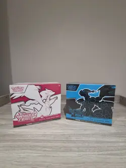 Pokemon Center Black Bolt And White Flare Etb Fully Sealed Mint Condition - Image 1