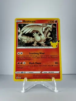 RESHIRAM 002/025 RARE CELEBRATIONS POKEMON NEAR MINT - Image 1