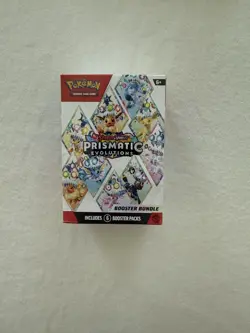 Pokemon TCG Prismatic Evolutions Booster Bundle - New Factory Sealed 6 Pack Box - Image 1