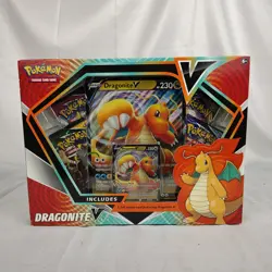 Pokemon TCG: Dragonite V Box Collection New Factory Sealed W/Evolving Skies - Image 1